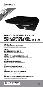 Manual LivarnoLux IAN 286717 Lamp