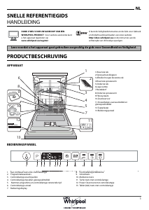 Handleiding Whirlpool WCIO 3T321 PS E Vaatwasser