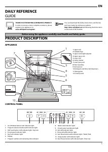Manual Whirlpool WFC 3B19 Dishwasher