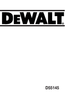 Bedienungsanleitung DeWalt D55145 Kompressor
