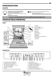 Bedienungsanleitung Whirlpool WFO 3T121 P X Geschirrspüler