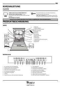Bedienungsanleitung Whirlpool WFO 3T321 P Geschirrspüler