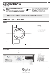 Bruksanvisning Whirlpool HDLX 70410 Torktumlare