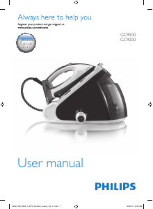 Manual Philips GC9550 Iron