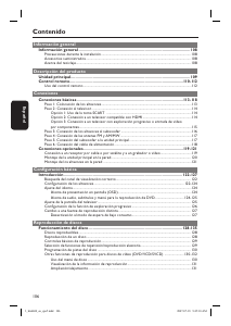Manual de uso Philips HTS6600 Sistema de home cinema