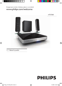 Manuál Philips HTS7200 Domácí kino