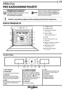 Manuál Whirlpool AKZ9 6230 IX Trouba