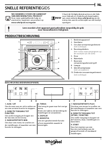 Handleiding Whirlpool W6 OS4 4S1 H Oven