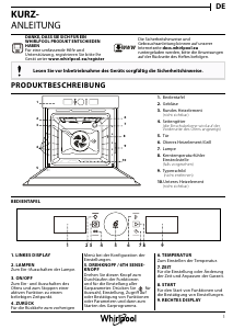 Bedienungsanleitung Whirlpool AKZ9 629 IX Backofen