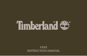 Handleiding Timberland TBL.14810 Warner Horloge