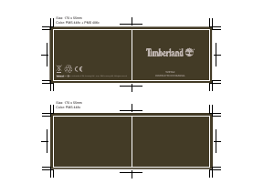 Manual Timberland TBL.14844 Bartlett II Relógio de pulso