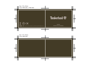 Bedienungsanleitung Timberland TBL.14844 Bartlett II Armbanduhr