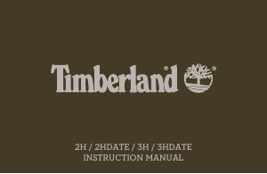 Bruksanvisning Timberland TBL.15025 Bellingham Armbandsur
