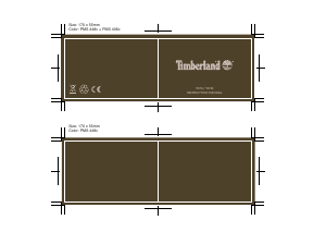Manual Timberland TBL.15423 Bradshaw Relógio de pulso