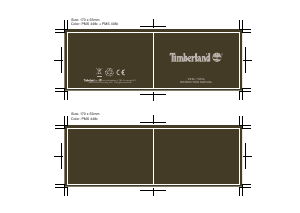 Handleiding Timberland TBL.15476 Randolph Horloge