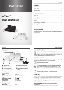 Bruksanvisning OfficePro DO 003-17 Skrivbordshanterare