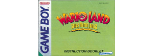 Handleiding Nintendo GameBoy Super Mario Land 3 - Wario Land