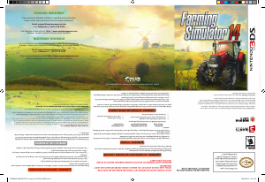 Manual Nintendo 3DS Farming Simulator 14