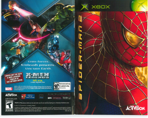 Handleiding Microsoft Xbox Spider-Man 2