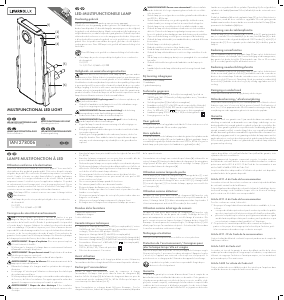 Manual LivarnoLux IAN 278006 Lamp