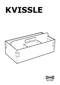 Kasutusjuhend IKEA KVISSLE Lauagarnituur