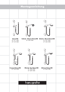 Mode d’emploi Hansgrohe Mistal Eco Pommeau de douche
