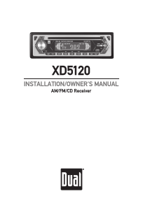 Bruksanvisning Dual XD5120 Bilradio