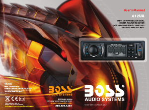 Bruksanvisning Boss 612UA Bilradio