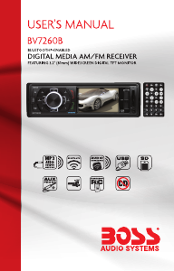 Bruksanvisning Boss BV7260B Bilradio