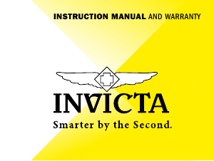 Manual Invicta Character Collection 25136 Watch