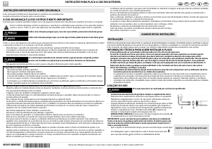 Manual Whirlpool AKR 324/IX Placa