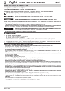 Instrukcja Whirlpool AKW 7523/NB Płyta do zabudowy