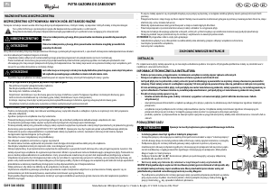 Instrukcja Whirlpool AKT 6430/WH Płyta do zabudowy