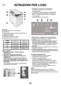 Manuale Whirlpool WH2010 A+E Congelatore