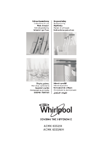 Bruksanvisning Whirlpool ACMK 6333/WH Spis