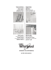 Manual Whirlpool ACMT 6631/WH Range