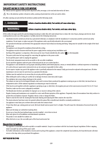 Bruksanvisning Whirlpool AKR 1050 IX Köksfläkt