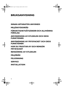 Bruksanvisning Whirlpool ARG 590/3 Kylskåp
