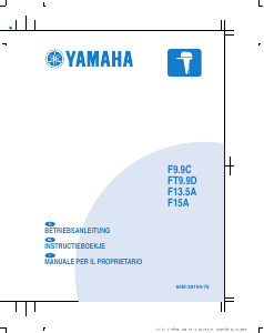 Handleiding Yamaha F9.9C (2003) Buitenboordmotor