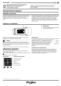 Mode d’emploi Whirlpool ART 6603/A+ SF Réfrigérateur combiné