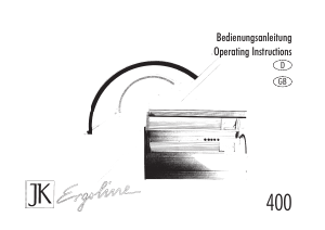 Bruksanvisning JK Ergoline 400 Solarium