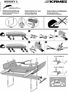 Rokasgrāmata Kamei Delphin Jumta bagāžnieka kaste