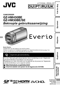 Handleiding JVC GZ-HM30SE Everio Camcorder