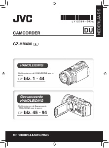 Handleiding JVC GZ-HM400 Camcorder