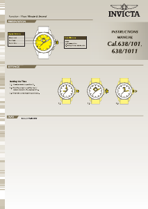 Handleiding Invicta Pro Diver 16739 Horloge
