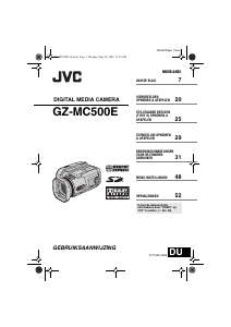 Handleiding JVC GZ-MC500E Camcorder