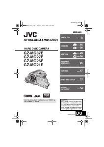 Handleiding JVC GZ-MG26E Camcorder