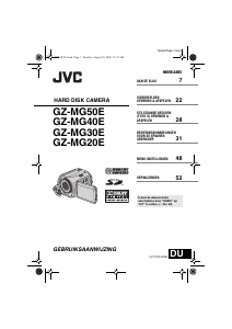 Handleiding JVC GZ-MG50E Camcorder