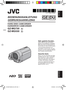 Bedienungsanleitung JVC GZ-MG530 Camcorder