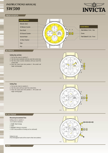 Handleiding Invicta Reserve 25488 Horloge